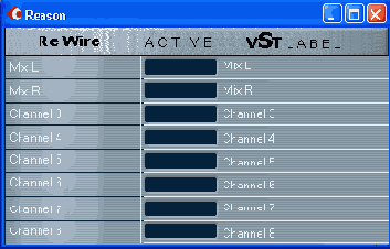   ReWire  Cubase SX