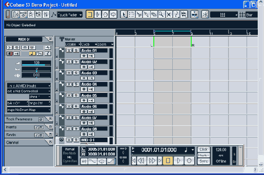  Cubase SX Project
