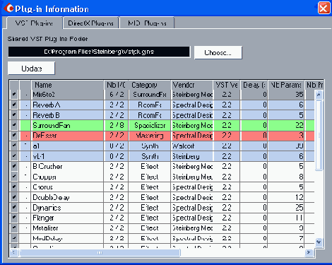  PlugIn Information
