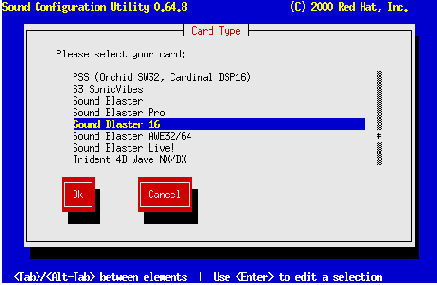 Установка Linux Red Hat 7.1