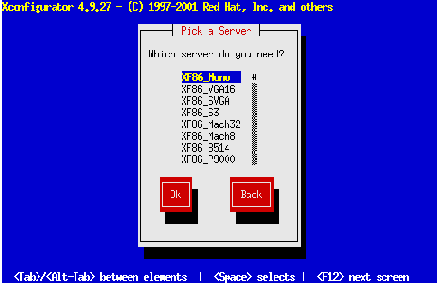 Установка Linux Red Hat 7.1