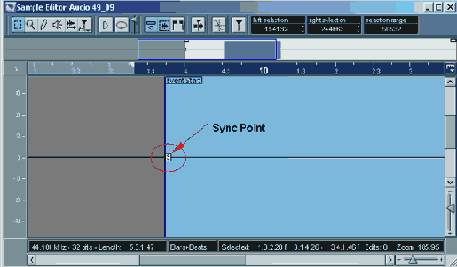   Sync Point (Snap Point)