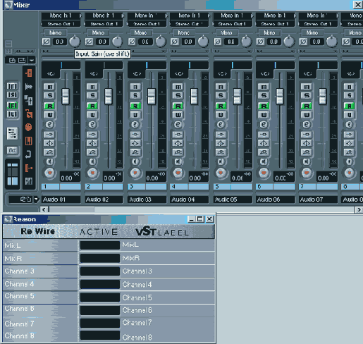   Nuendo+Reason
