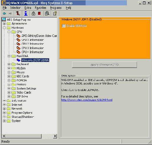  Windows 2000    Xteq Systems
X-Setup