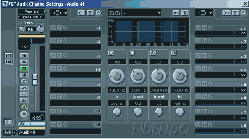  VST Channel Settings